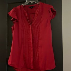 Cranberry blouse button down